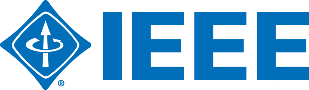 IEEE logo representing global engineering and technology standards organization